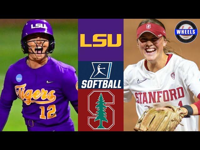#9 LSU vs #8 Stanford | Super Regionals Game 1 | 2024 College Softball Highlights