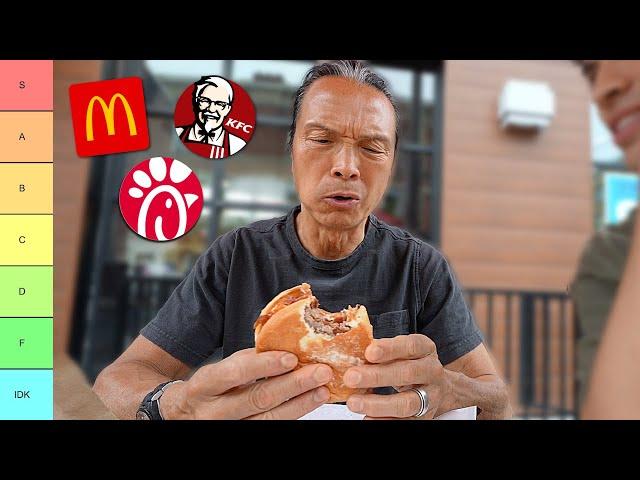 Iron Chef Dad tries Fast Food for the FIRST time.