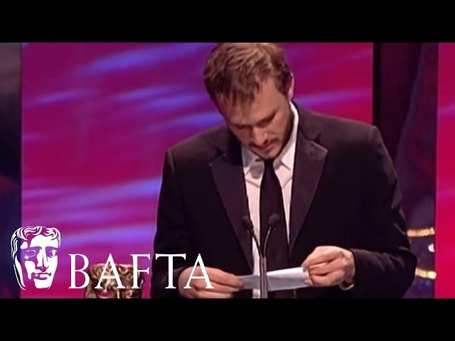 Heath Ledger Accepts the Adapted Screenplay Award for Brokeback Mountain in 2006