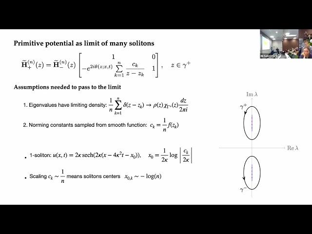 Dr. Robert Jenkins | Generalized Soliton Gas Dynamics