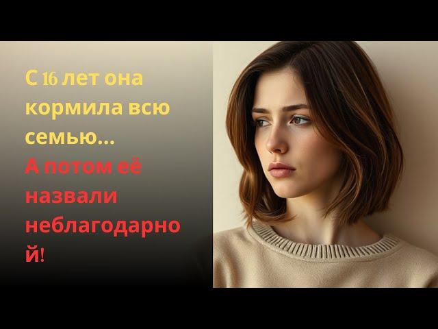 С 16 лет она кормила всю семью… А потом её назвали неблагодарной!