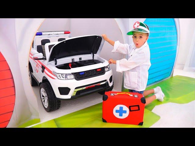 Vlad e Niki si divertono con le macchinine - Video divertenti per bambini