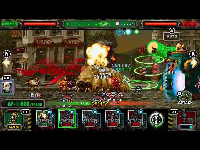 #2.5  Metal Slug Attack Reloaded(MSAR) -PS5- level up,skill up,story mission,online