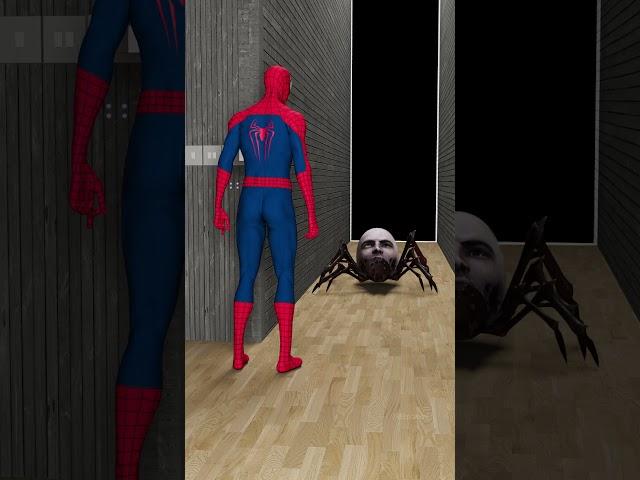 Spiderman vs Monster Spider | When Spiderman turns on the light | Marvel Animation