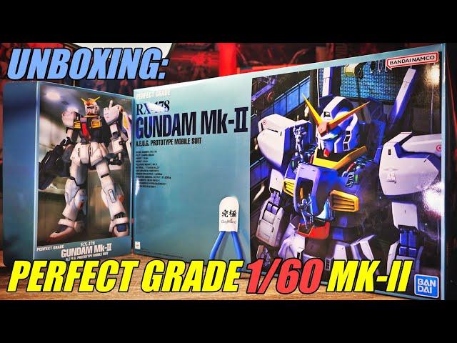 MY FIRST PERFECT GRADE: PG 1/60 Gundam RX-178 MK-II UNBOXING 4K