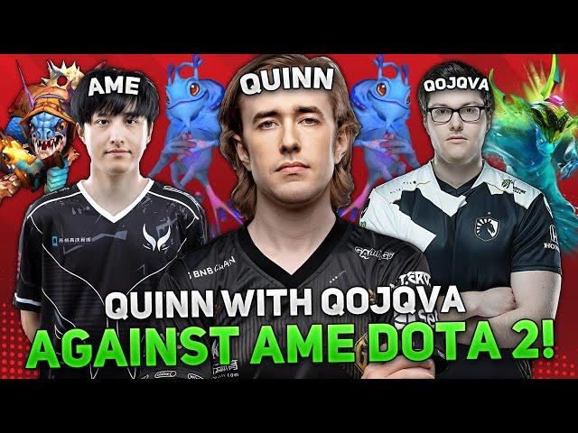 QUINN on PUCK with QOJQVA against AME on SLARK in HIGH MMR!