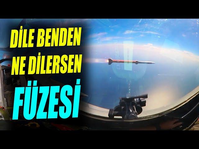 Göktuğ air-to-air missile - AMRAAM missile - Turkish defence industry - military - army - F16