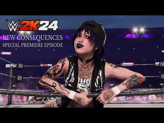 WWE 2K24 CAW Show | REW Consequences | Special Premiere Episode | CAW Universe Mode Series