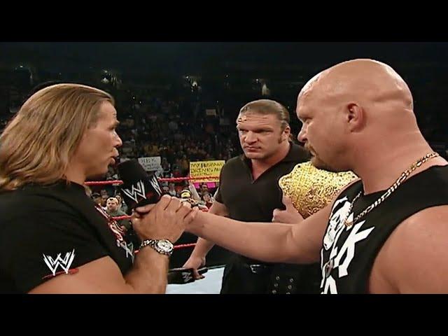 Sheriff Stone Cold, HHH & HBK Shawn Michaels Segment