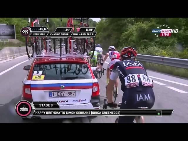 Giro d'Italia 2015 Full HD 1080p | Full Stage 8