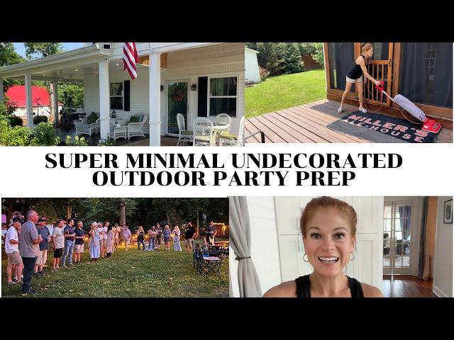 NEW!!!  SUPER MINIMAL UNDECORATED OUTDOOR PARTY PREP //JESSICA MILLER NASHVILLE