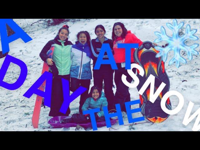 A DAY AT THE SNOW **FUN**