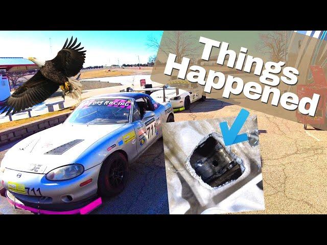 LFX Swapped Miata Hallet Shakedown (Internal Parts became External)