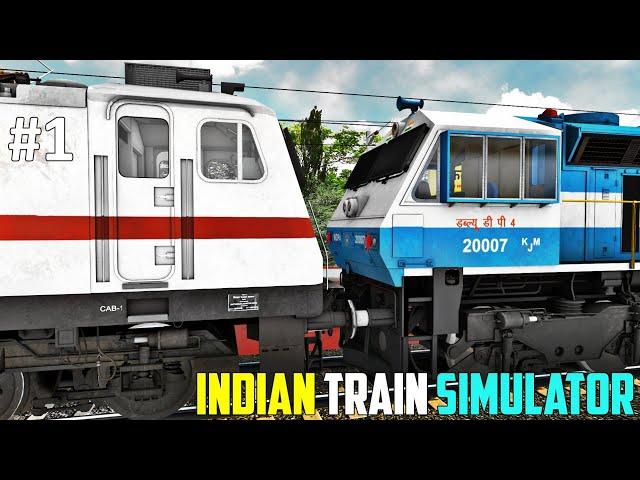 Hussainsagar Express in Indian Trains Simulator -  Dewansh Chaturvedi