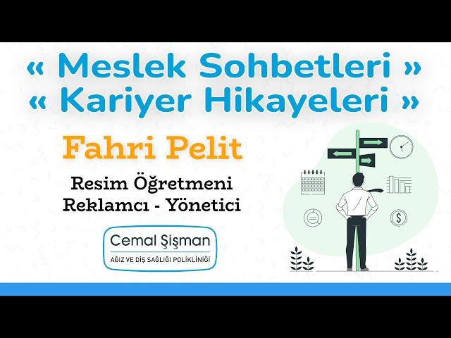 Fahri Pelit - Resim Öğrt. - Reklamcı - Yönetici / Cemal Şişman Akademi Meslek ve Kariyer Sohbetleri