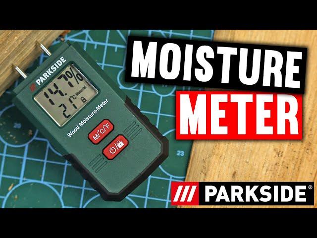 Parkside Moisture Meter PMSHM 2 A2 from LIDL - Unboxing & Testing - for Firewood and Walls