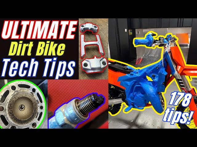 178 Game-Changing Dirt Bike Tech Tips You NEED to Know! 