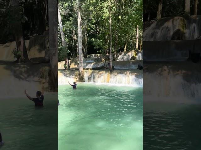 Tat Sae Waterfalls part 2 #TatSaeWaterfall  #natureparadise #wanderlust    #explorelaos