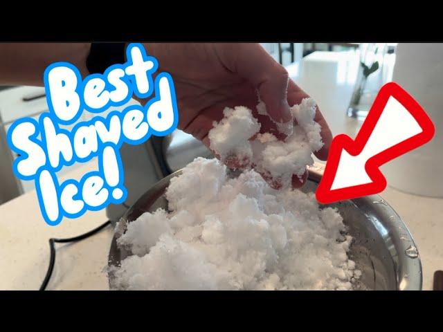 Beat the Heat: Shaved Ice Machine Snow Cone Machine Review! ️ | Create Refreshing Treats at Home