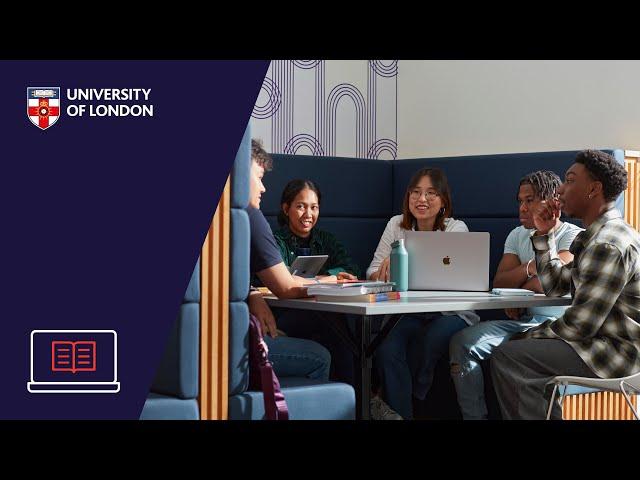 Study with the University of London, anywhere in the world