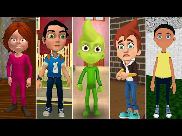 Education Scary Teacher Neighborhood,Scary Robber,Hello crazy neighbor secret family escape 3D