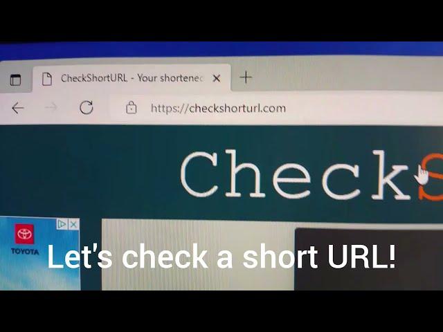 Let's Check a Short URL!