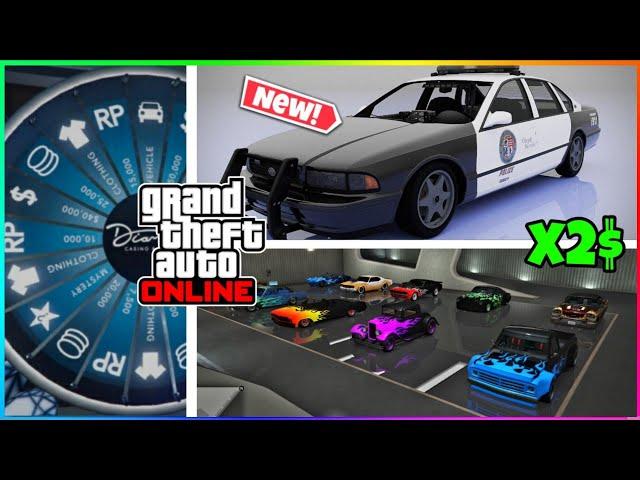 Neue EVENTWOCHE, 2 neue Polizei DLC Autos und  neues Update in GTA 5 ONLINE️Geld verdienen GTA 5!