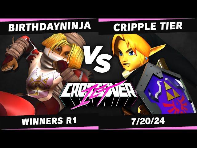 Crossover ICT #71 - Birthdayninja (Sheik) VS. Cripple Tier (Link, Samus, Zelda) - Winners R1