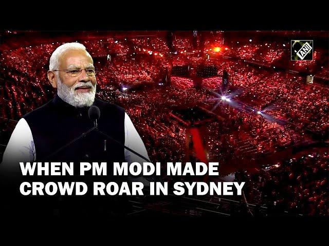 Top highlights of PM Modi’s speech at Qudos Bank Arena in Sydney