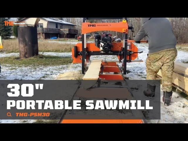 TMG Industrial 30" Portable Sawmill - TMG-PSM30