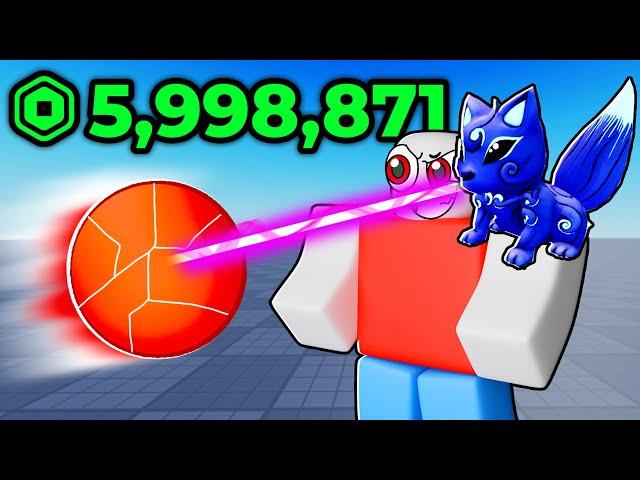 Spending $5,998,871 On The NEW KITSUNE FINISHER In Blade Ball..