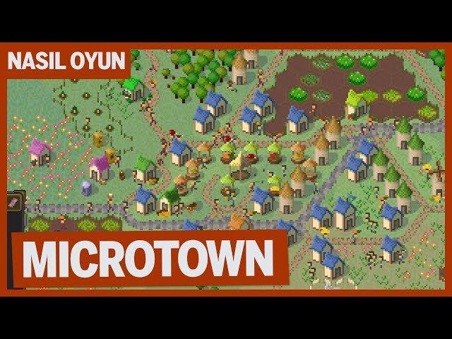 YİNE BAĞIMLI GİBİ OYNADIĞIM BİR ŞEHİR YAPMA OYUNU! /MicroTown Nasıl Oyun?