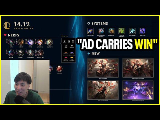 Ezreal is Getting Buffed? Doublelift Reacts to the 14.12 Patch Notes