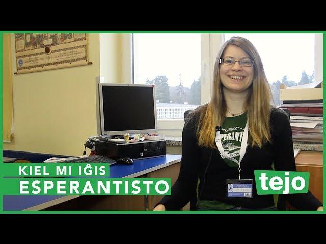 How I became an Esperanto speaker - Charlotte Scherping Larsson