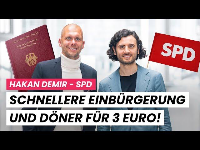 Einbürgerung 2024: Anwalt und SPD-Bundestagsabgeordneter Hakan Demir über das neue Gesetz!