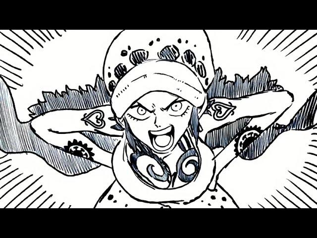 LAW VS BLACKBEARD PIRATES | FAN ANIMATION