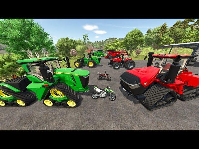 Farmers Battle with Tractors and Trucks | Farming Simulator 25