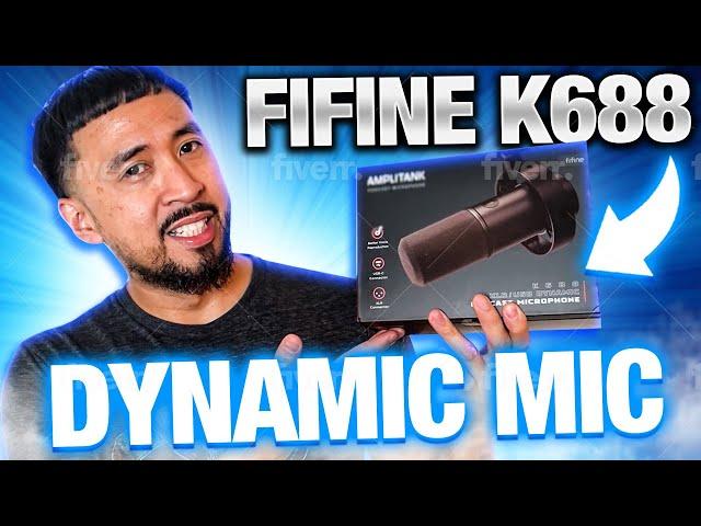 Fantastic Fifine K688 Dynamic Xlr Mic - Perfect For Your Podcasting Needs!