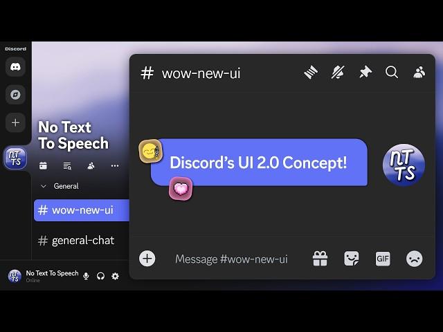 Discord's Next-Gen Redesign Concept! (and some experimental features)