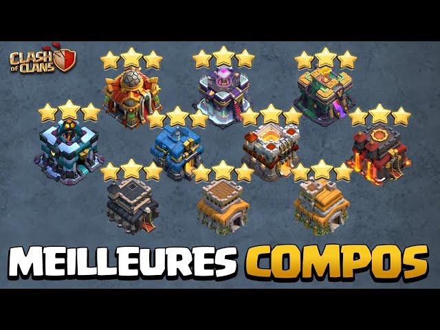 Les Meilleures Compositions Pour CHAQUE HDV ! (Halloween 2024 Clash of Clans)