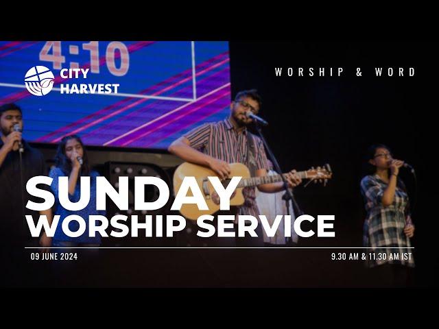  LIVE Sunday Service | Live Online Church Service | City Harvest | June 9, 2024