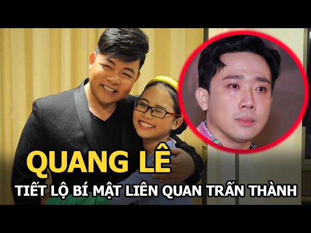 Quang Lê "vạch trần" bí mật showbiz, dân mạng lại rần rần nhắc tên Trấn Thành