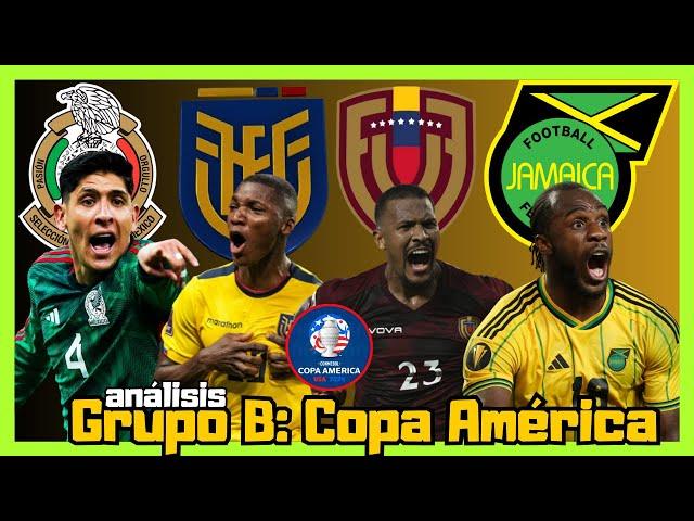 ANÁLISIS DEL GRUPO B COPA AMERICA 2024  ¿Es el grupo de la muerte?