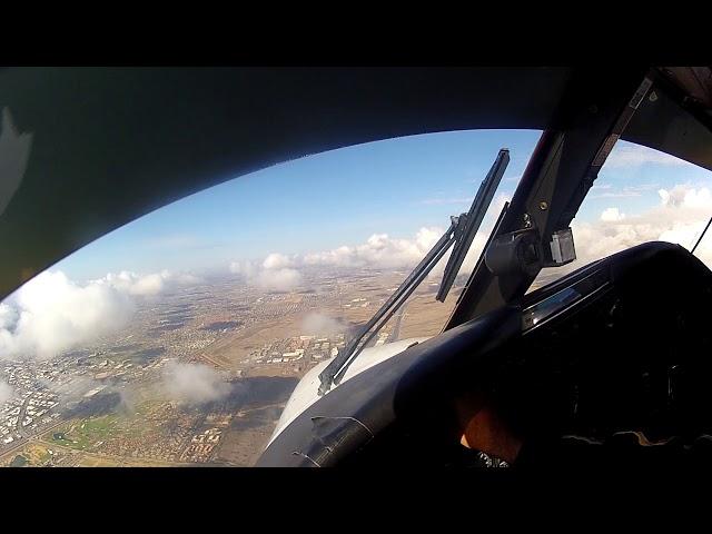 Turbo Commander - Approach and Landing at Scottsdale, AZ KSDL