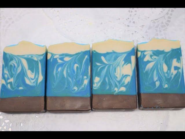 Making and Cutting Caribbean Teakwood Soap - CP - Swan Soap and Such