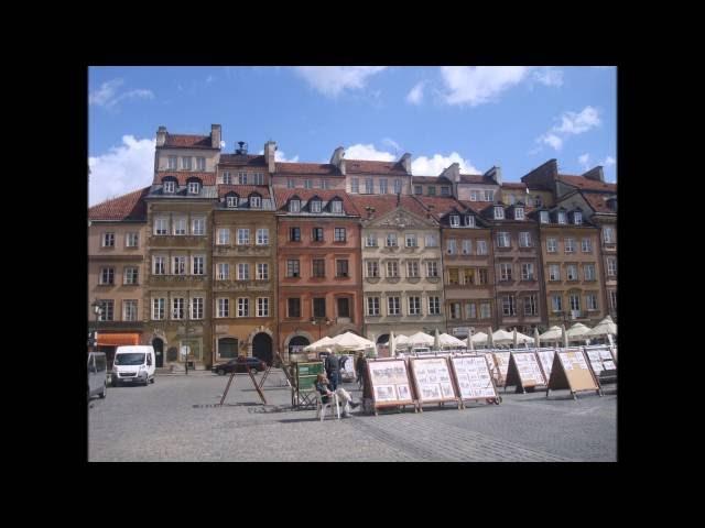 Варшава.  Старый город.  Архитектура. Warsaw. Old city. Architecture.