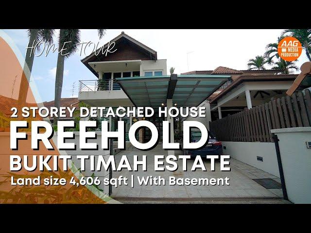 Singapore Landed Property Home Tour | 2 Storey Detached House at Bukit Timah by Kenny Yeap (SOLD)