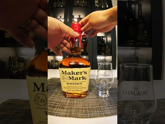 [구독자님추천] 버번3대장! #메이커스마크 거친매력의 맛! #whisky #cocktail #bar #버번위스키 #perfume #카페 #맛집