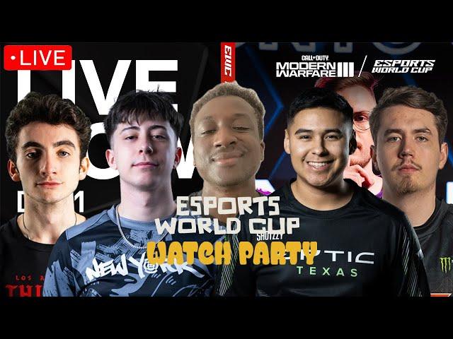 $1.8MIL CALL OF DUTY ESPORTS WORLD CUP TOURNAMENT WATCH PARTY DAY 1