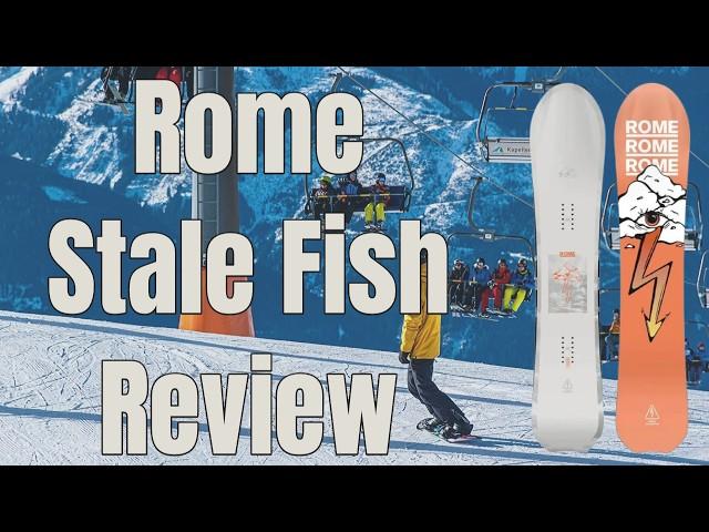 The 2025 Rome Stale Fish Snowboard Review